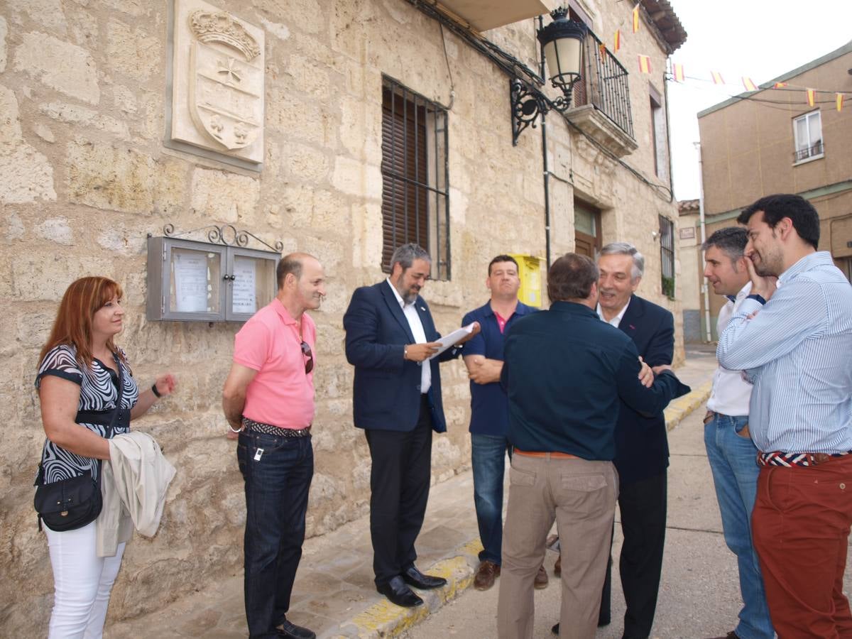 Carlos Aganzo, pregonero de las fiestas de Villalba de los Alcores (Valladolid)