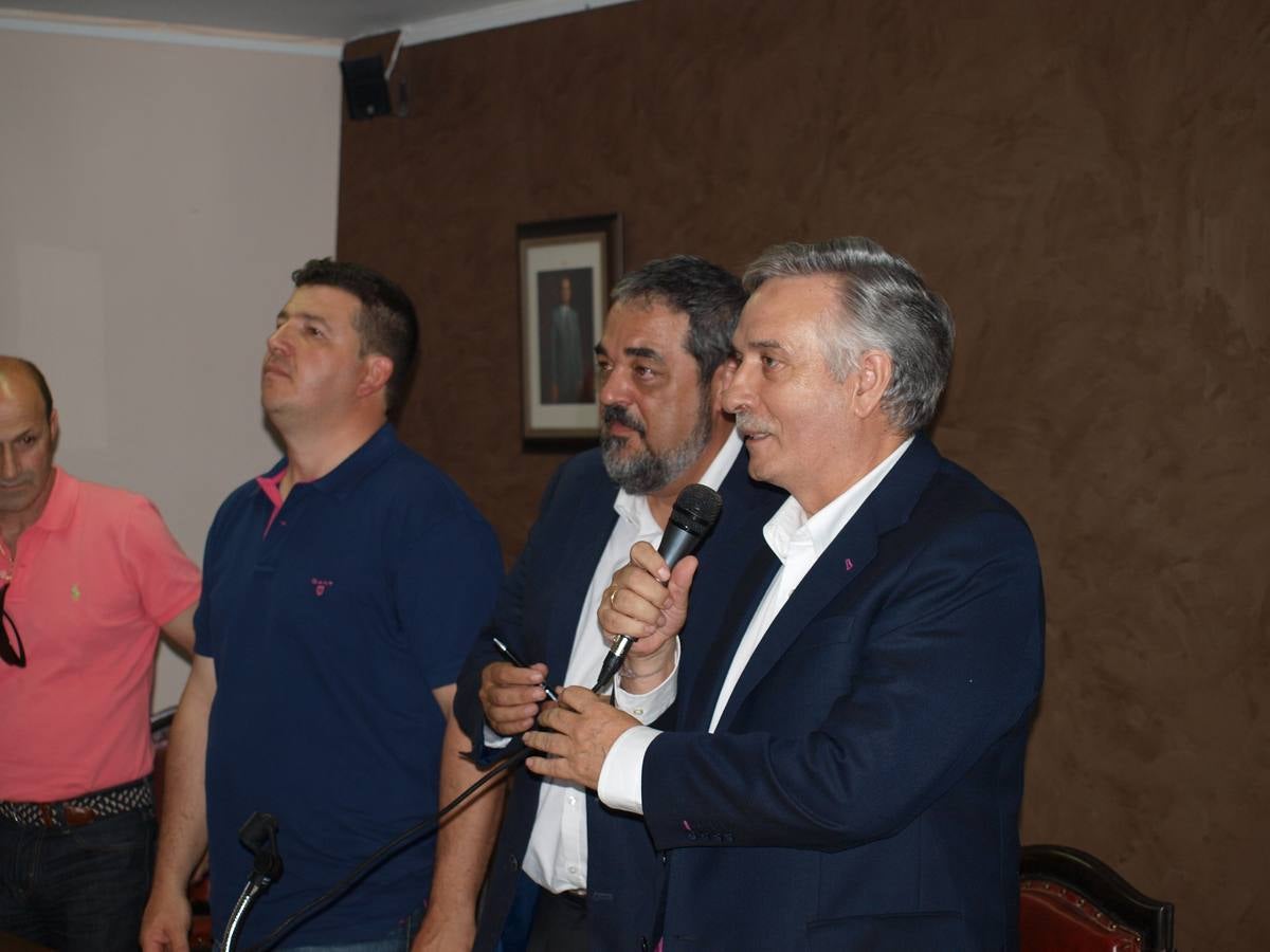 Carlos Aganzo, pregonero de las fiestas de Villalba de los Alcores (Valladolid)