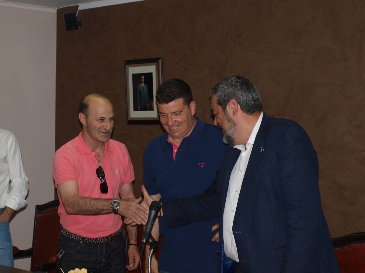 Carlos Aganzo, pregonero de las fiestas de Villalba de los Alcores (Valladolid)