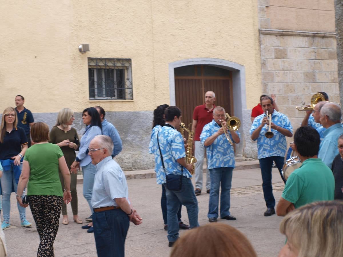 Carlos Aganzo, pregonero de las fiestas de Villalba de los Alcores (Valladolid)