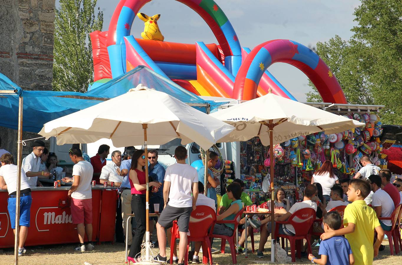 Los vecinos de Abades (Segovia) veneran a la Virgen de los Remedios