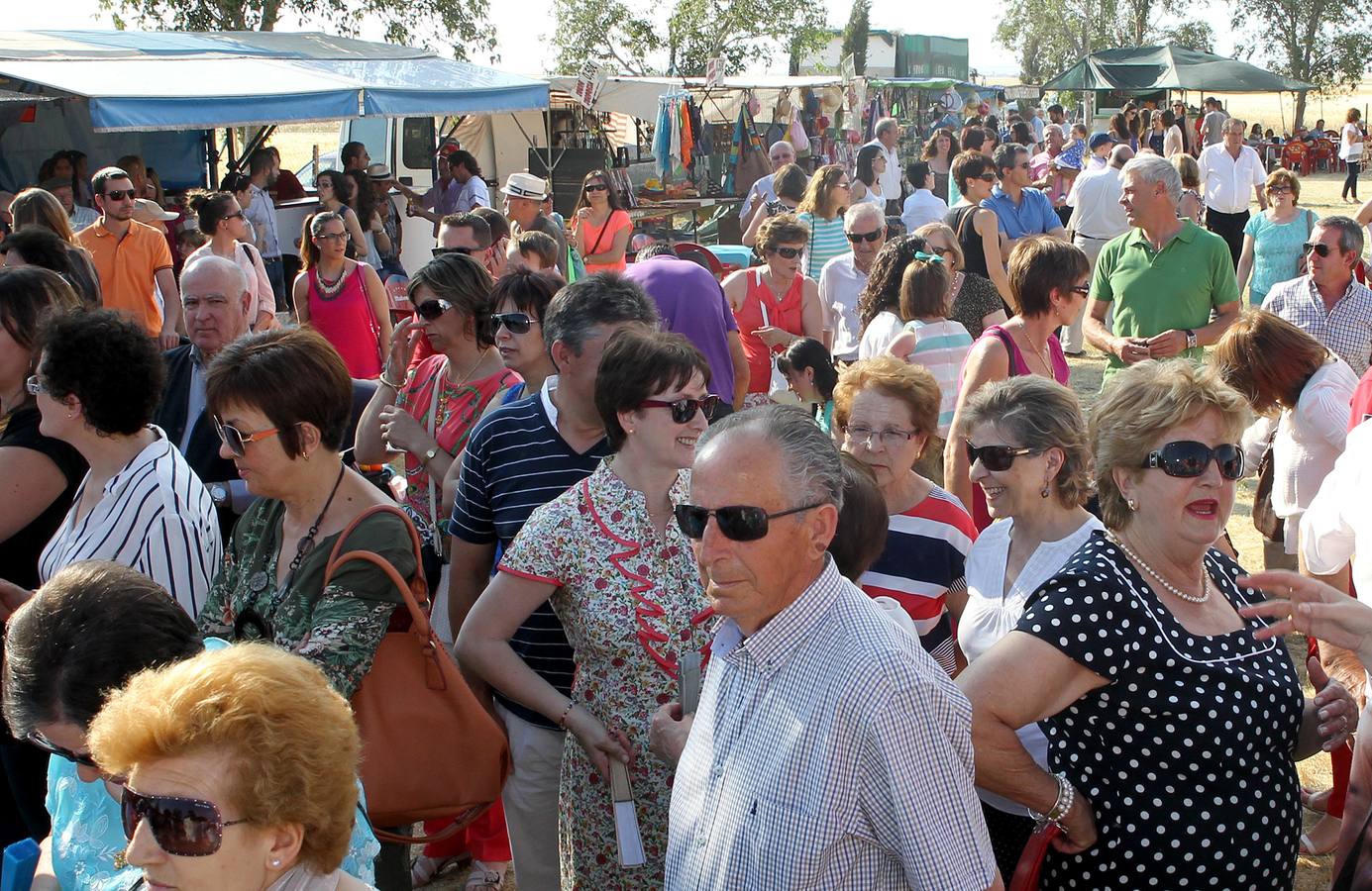 Los vecinos de Abades (Segovia) veneran a la Virgen de los Remedios