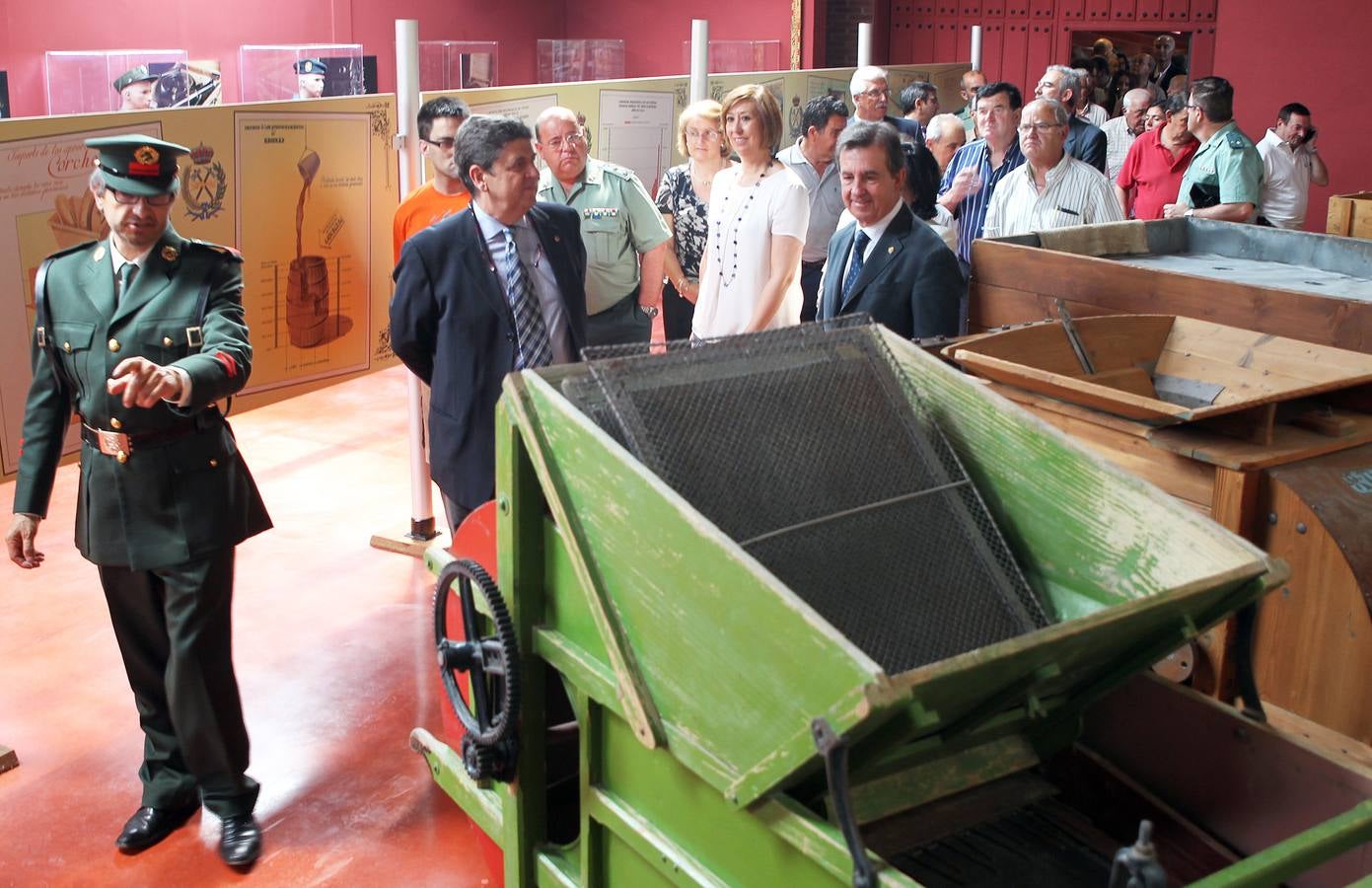Inauguración del Museo del Servicio Forestal Español en Coca (Segovia)