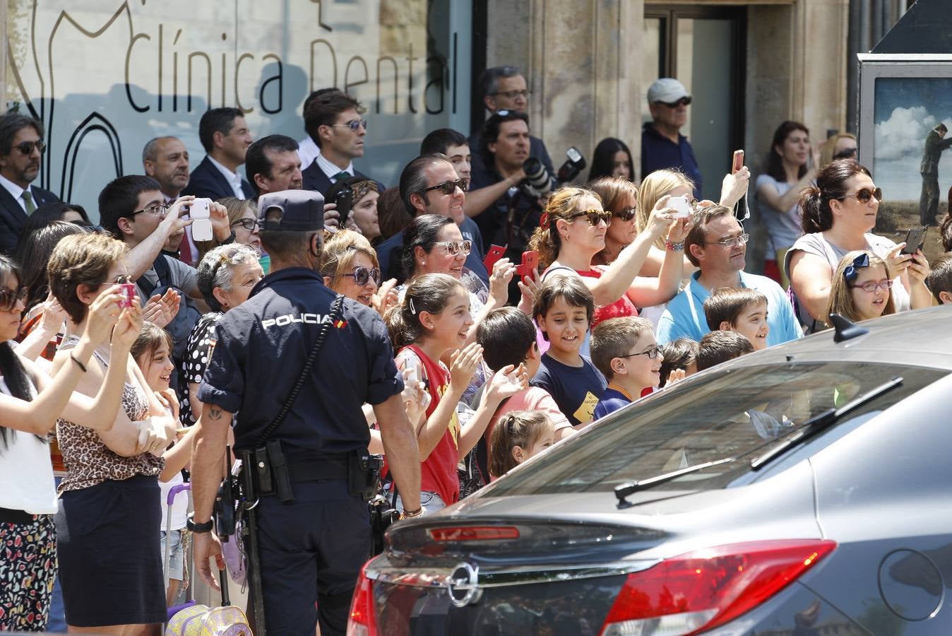La reina Doña Sofía inaugura en Salamanca el III Simposio Internacional de Alzheimer (1/2)
