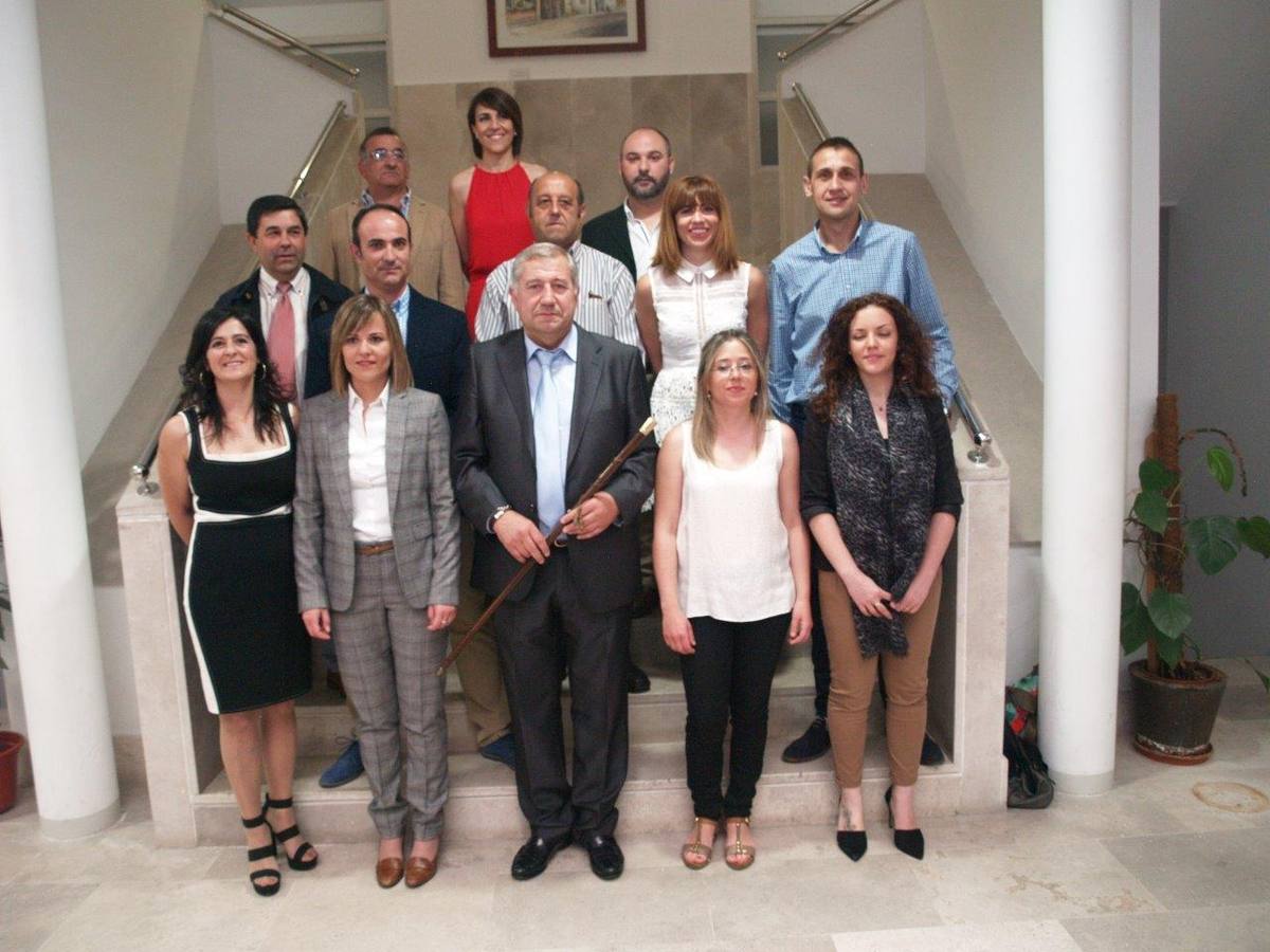 Toma de posesión en Íscar.