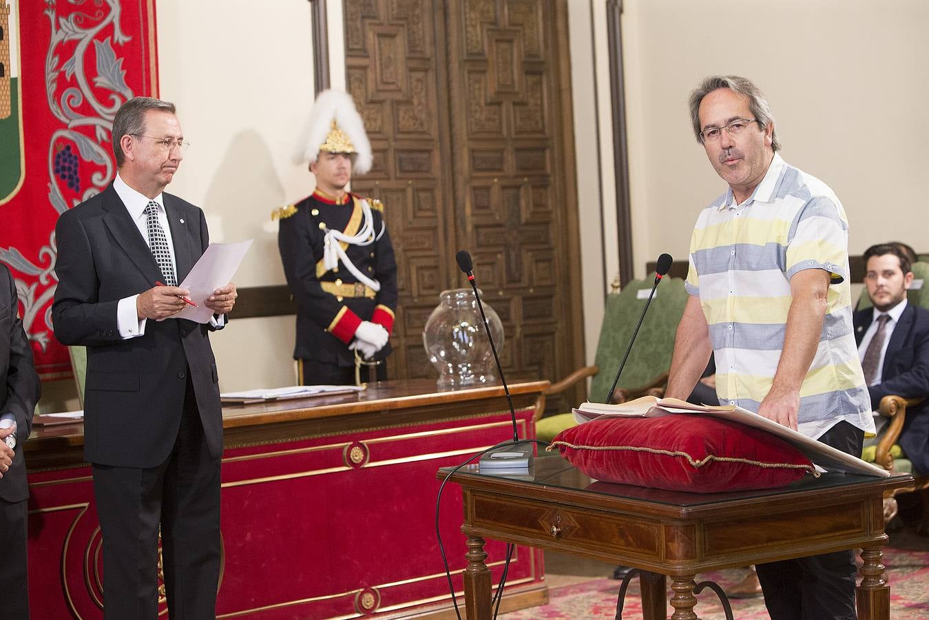 Toma de posesión de Francisco Guarido como alcalde de Zamora