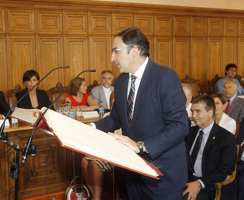 Alfonso Polanco, investido alcalde de Palencia