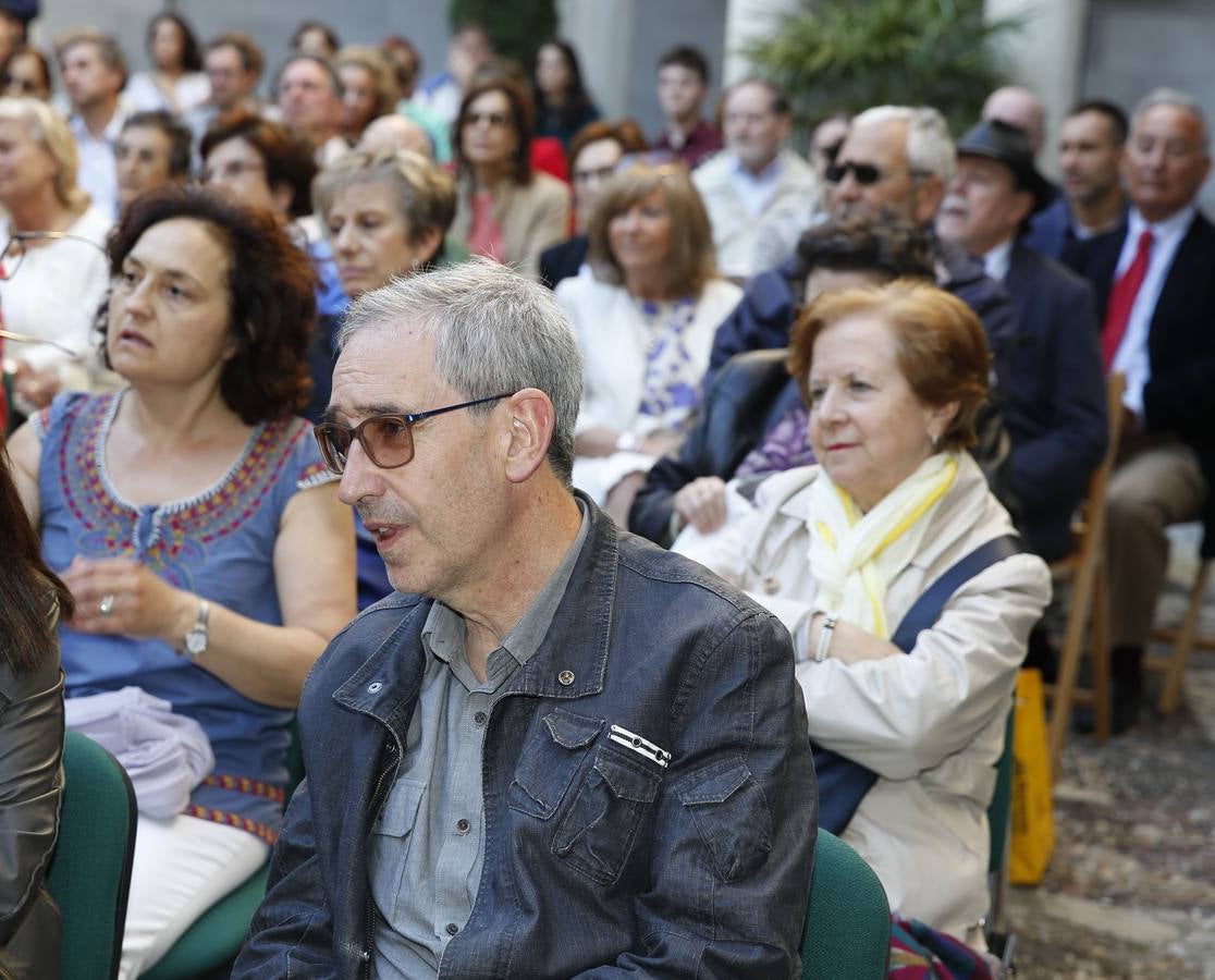 Francisco Rico, en el Aula de Cultura de El Norte de Castilla