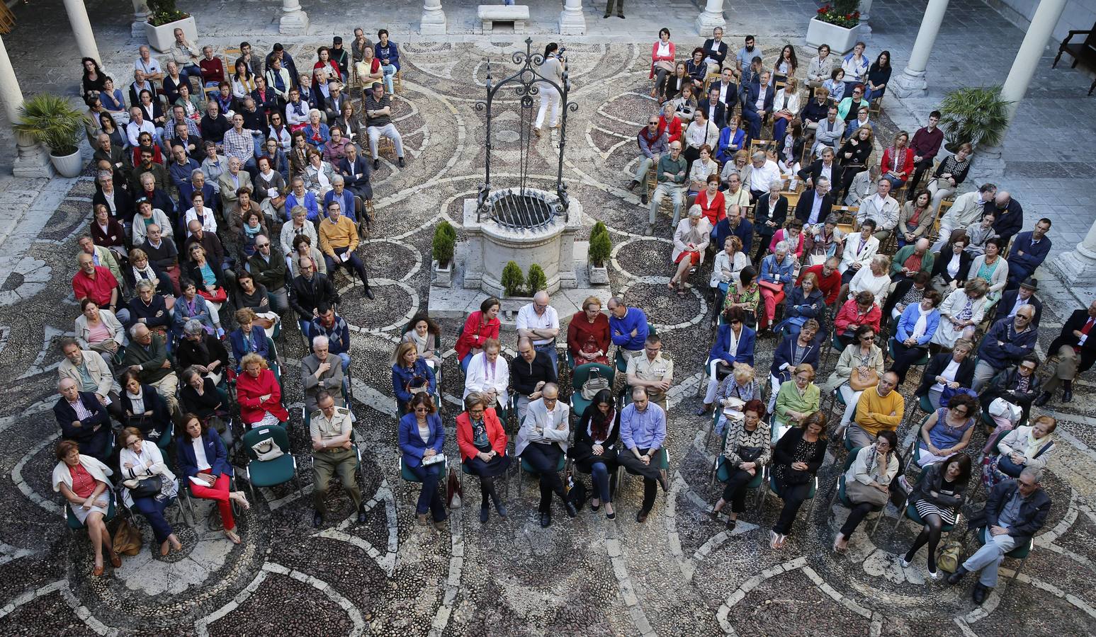 Francisco Rico, en el Aula de Cultura de El Norte de Castilla