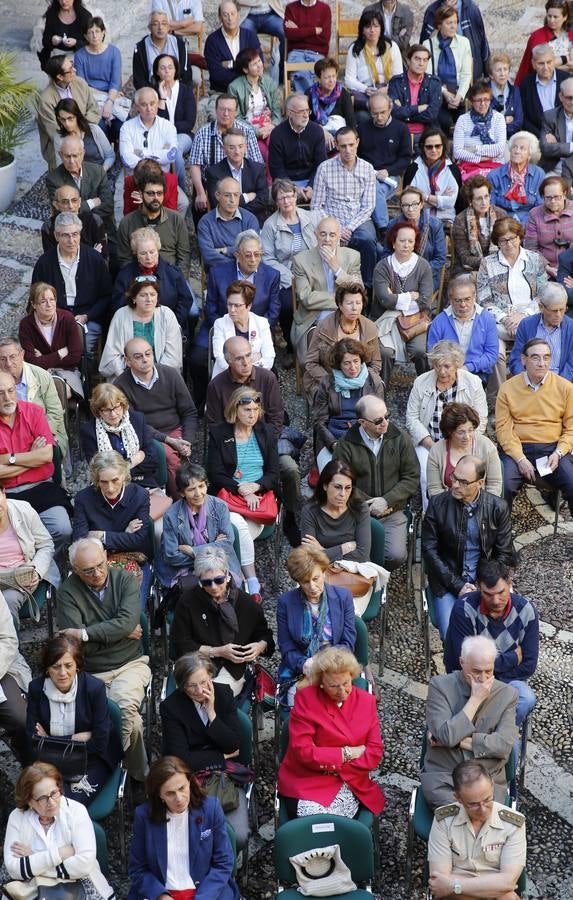 Francisco Rico, en el Aula de Cultura de El Norte de Castilla