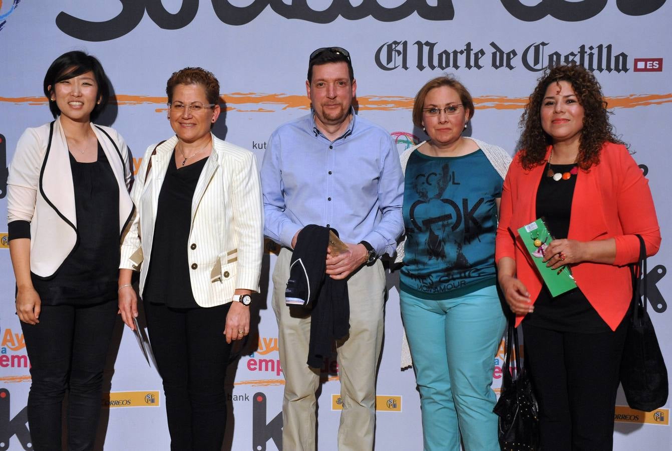 Invitados de los IV Premios Solidarios Kutxabank de El Norte de Castilla