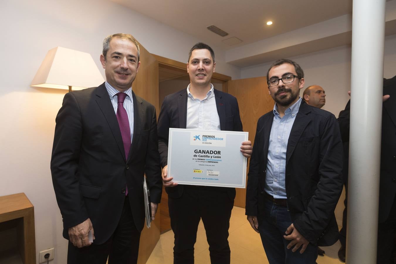 Entrega de los Premios EmprendedorXXI Castilla y León de Caixabank