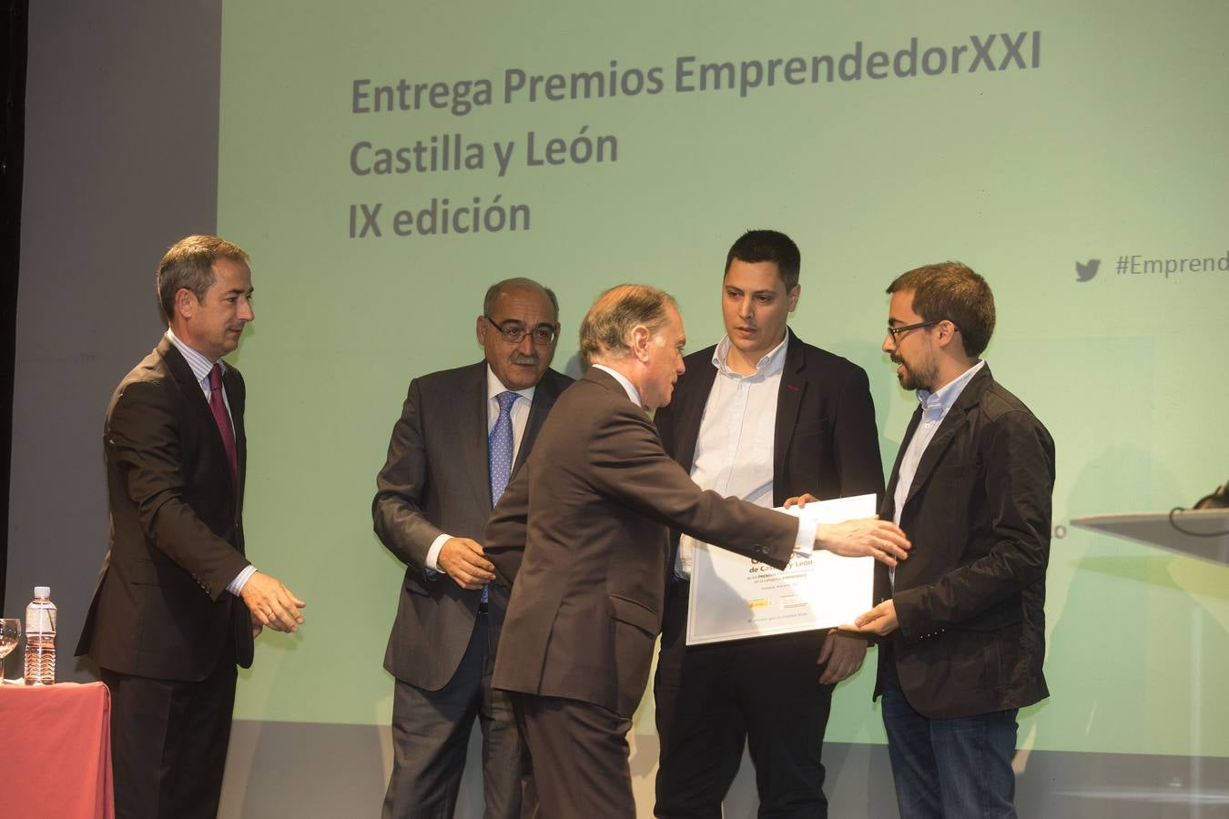 Entrega de los Premios EmprendedorXXI Castilla y León de Caixabank