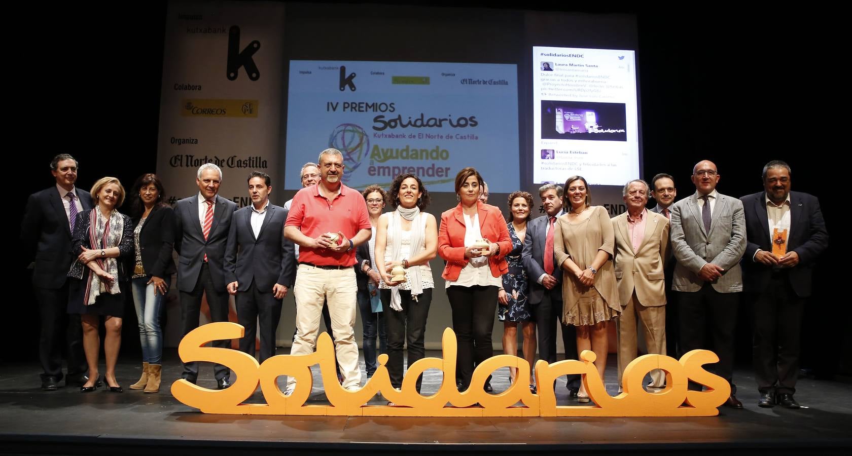 Entrega de los IV Premios Solidarios Kutxabank de El Norte de Castilla