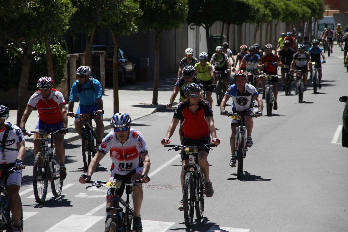 Prueba de BTT en Peñafiel &#039;Duero a Fuego&#039;