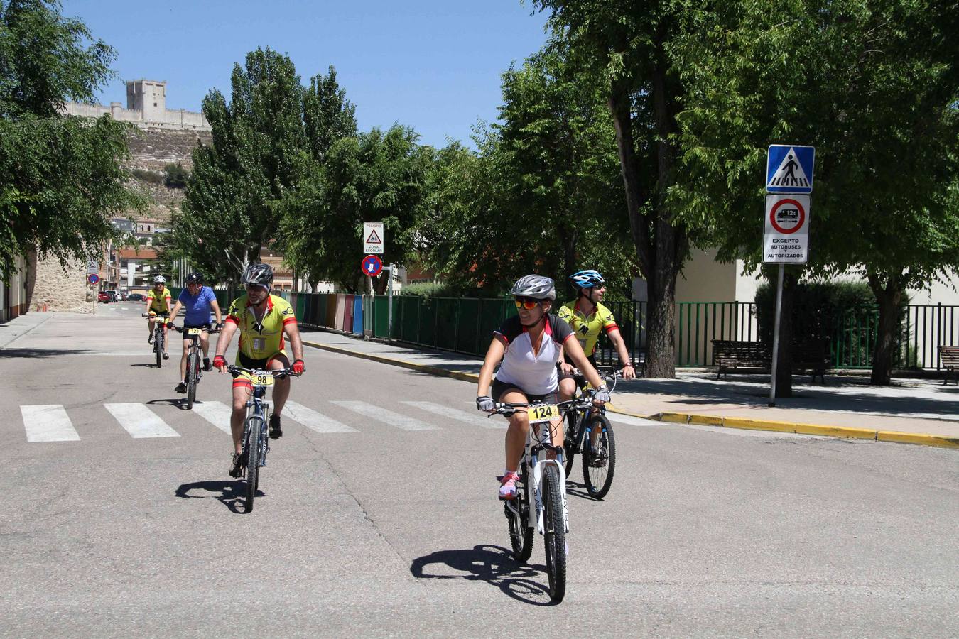 Prueba de BTT en Peñafiel &#039;Duero a Fuego&#039;