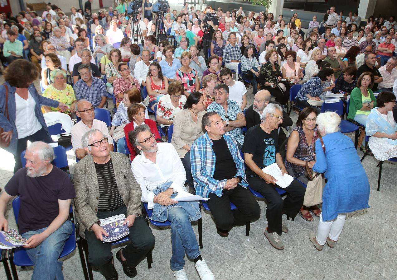 Homenaje a Moncho Alpuente en Segovia