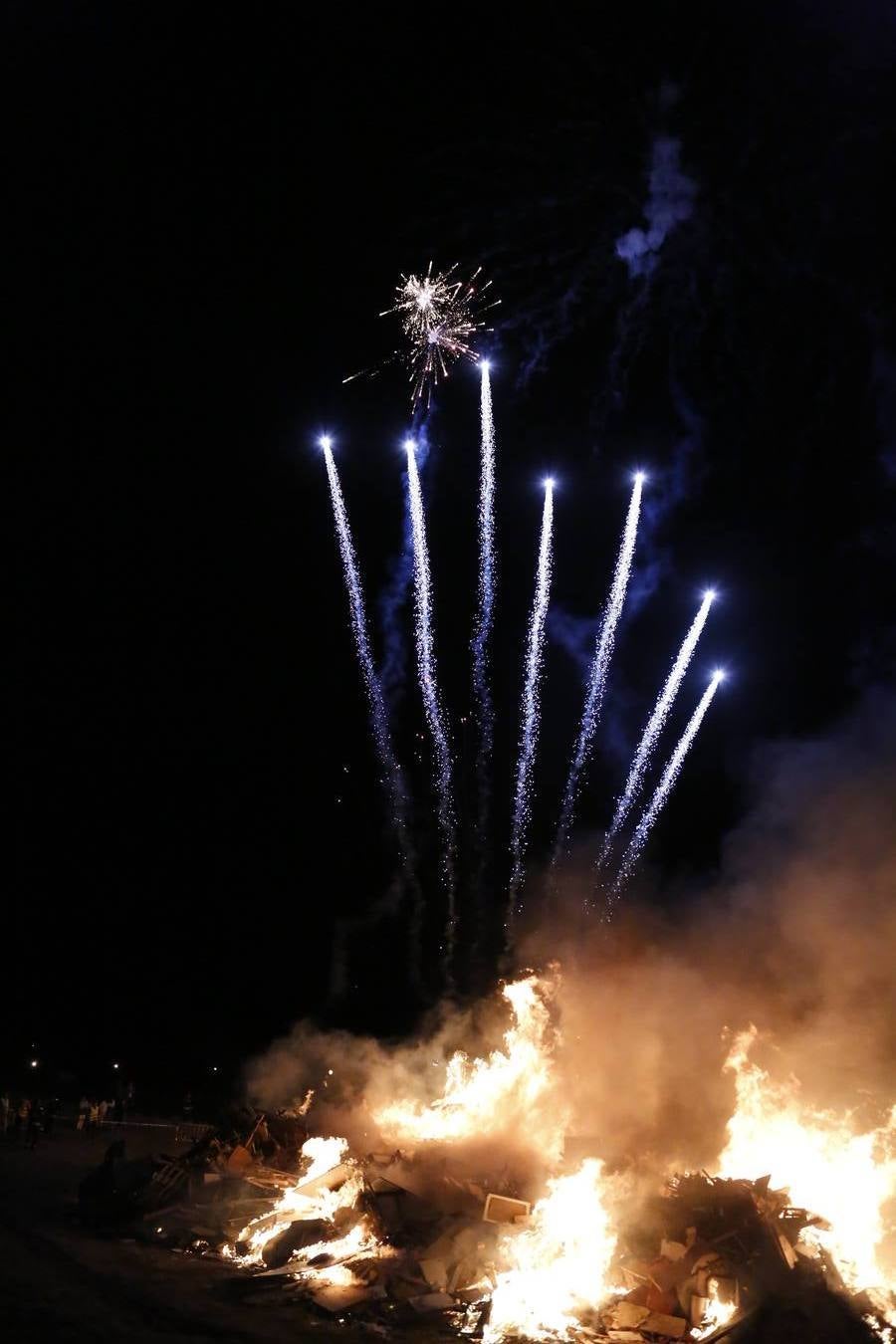 Celebración de la noche de San Juan en Salamanca