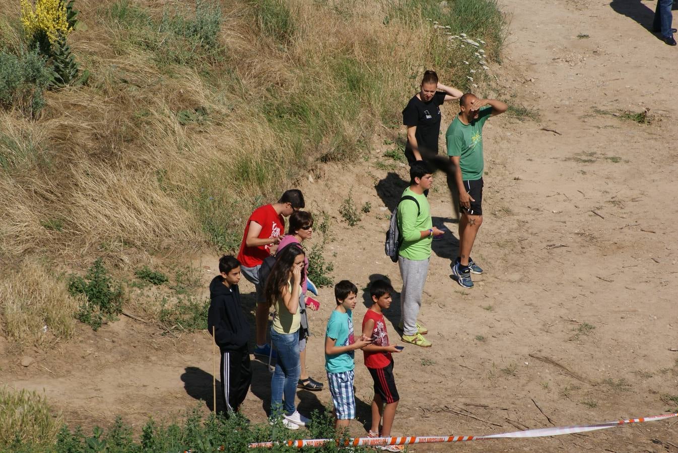 Se derrumba por completo el muro de contención del puente de Cabezón de Pisuerga (2/2)