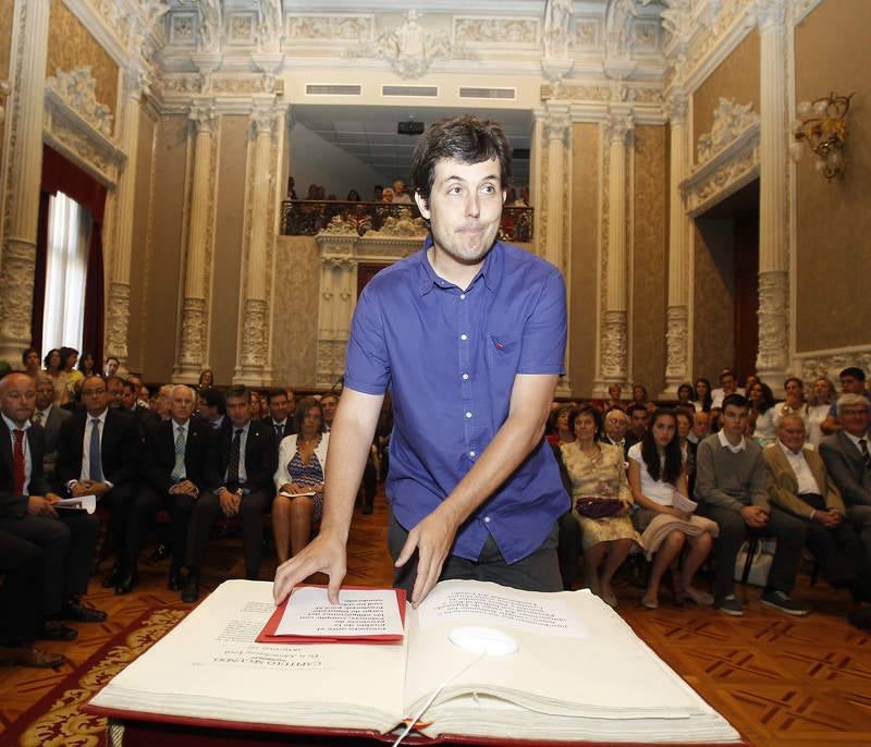 Toma de posesión de Ángeles Armisén como presidenta de la Diputación de Palencia (2/2)