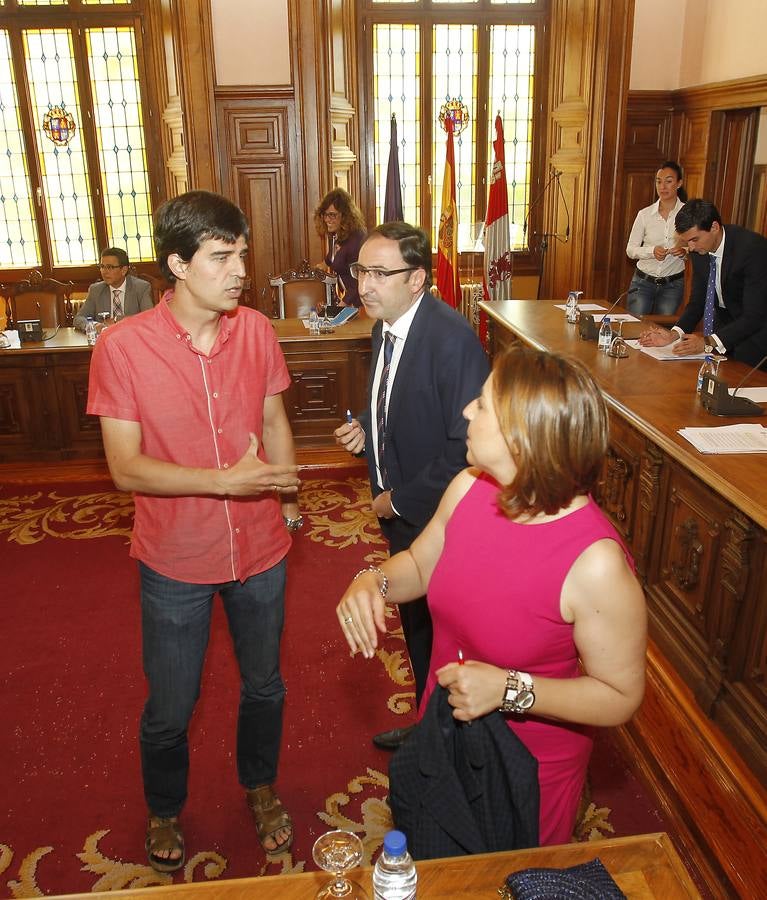 Primer pleno del mandato en el Ayuntamiento de Palencia