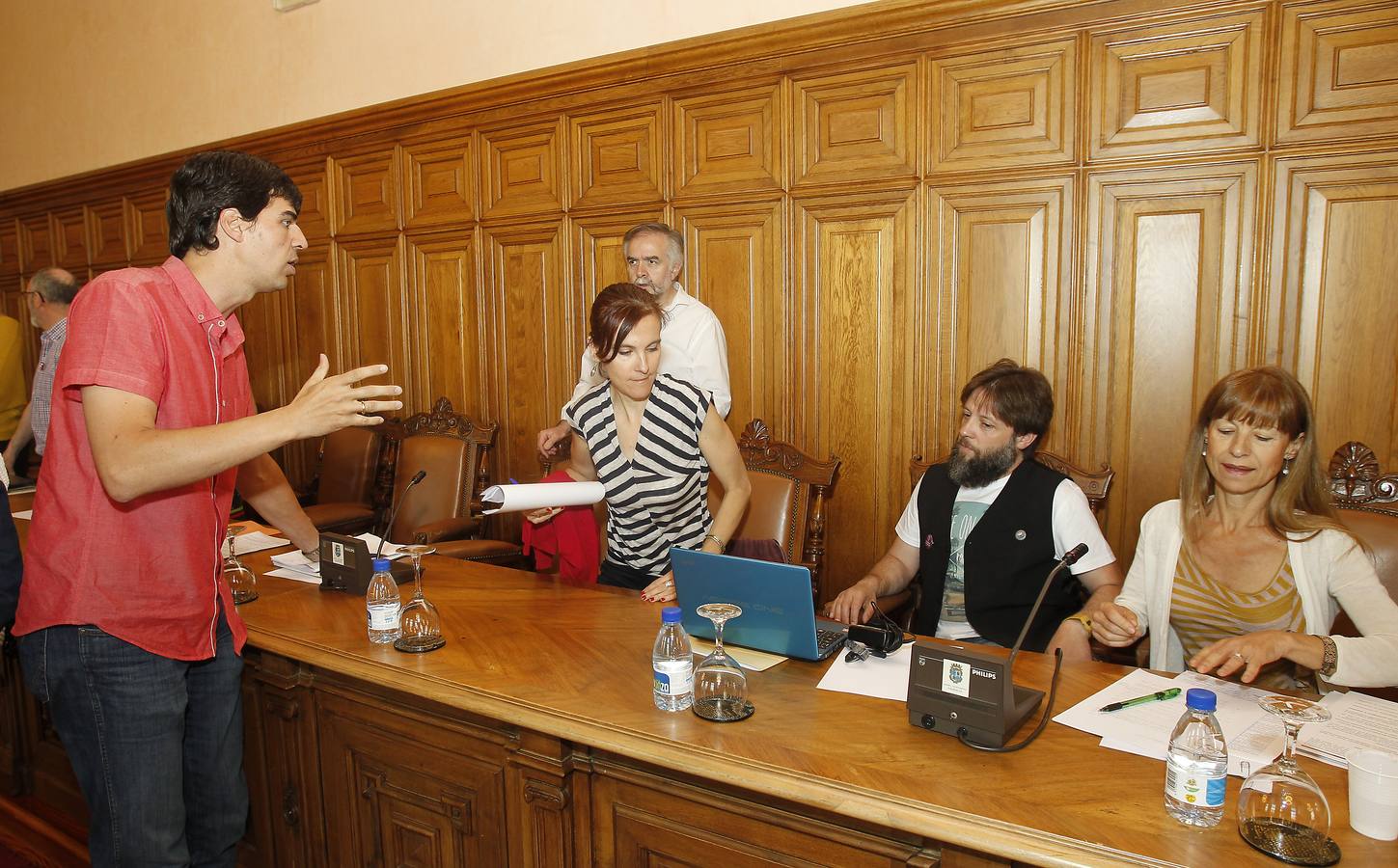 Primer pleno del mandato en el Ayuntamiento de Palencia