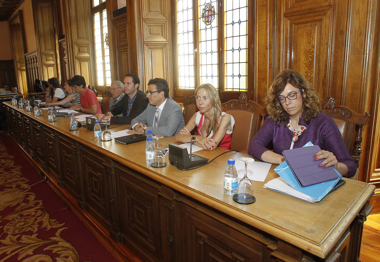 Primer pleno del mandato en el Ayuntamiento de Palencia