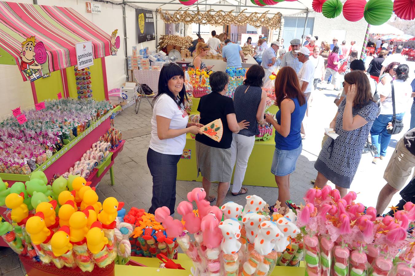 Feria del ajo y de la artesanía en Portillo