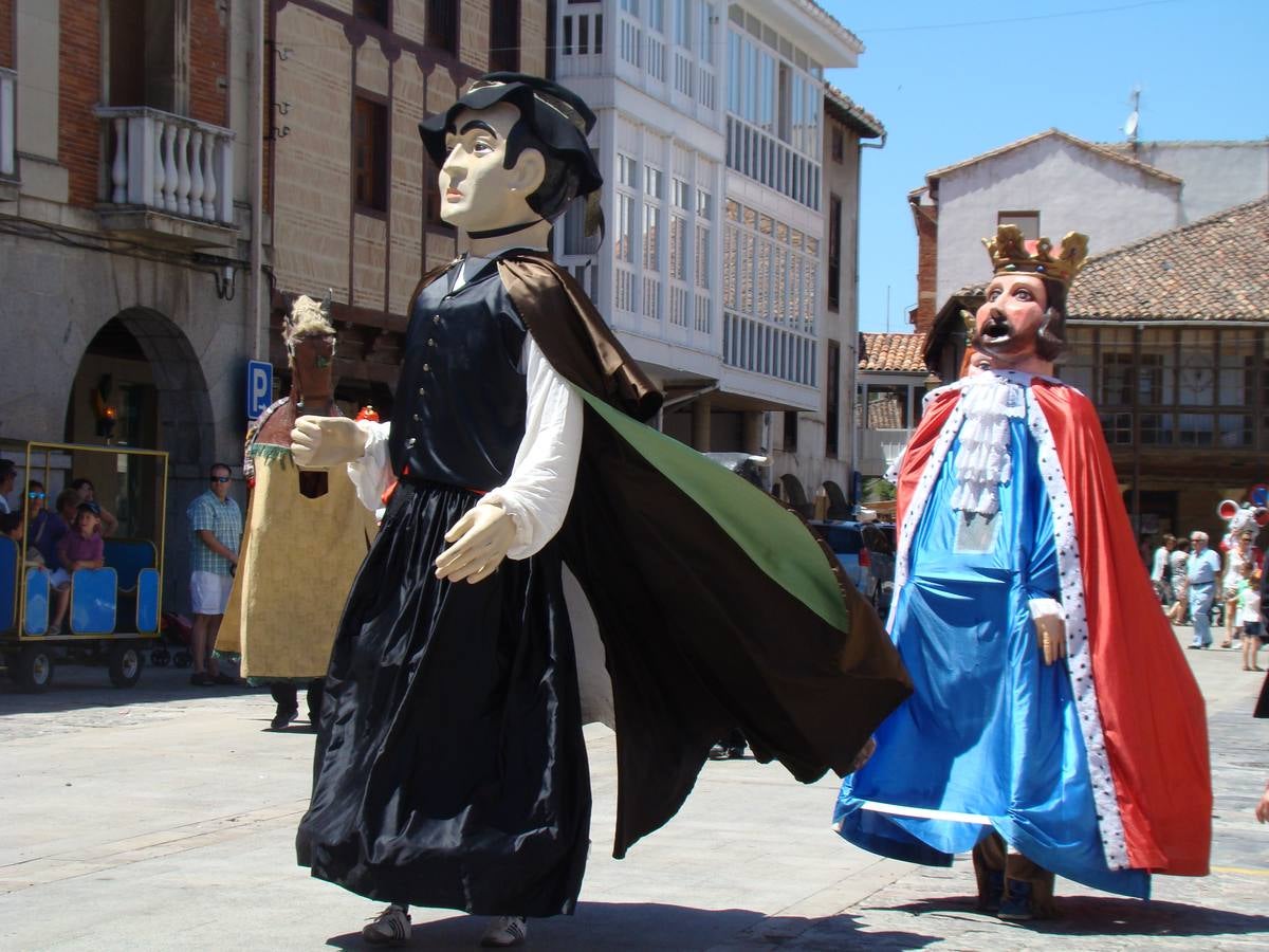 Octavo Encuentro de Gigantes y Cabezudos en Aguilar de Campoo