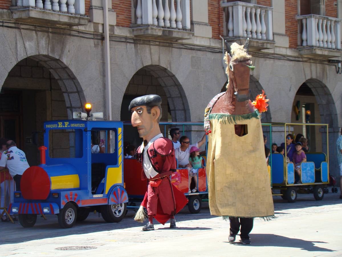 Octavo Encuentro de Gigantes y Cabezudos en Aguilar de Campoo