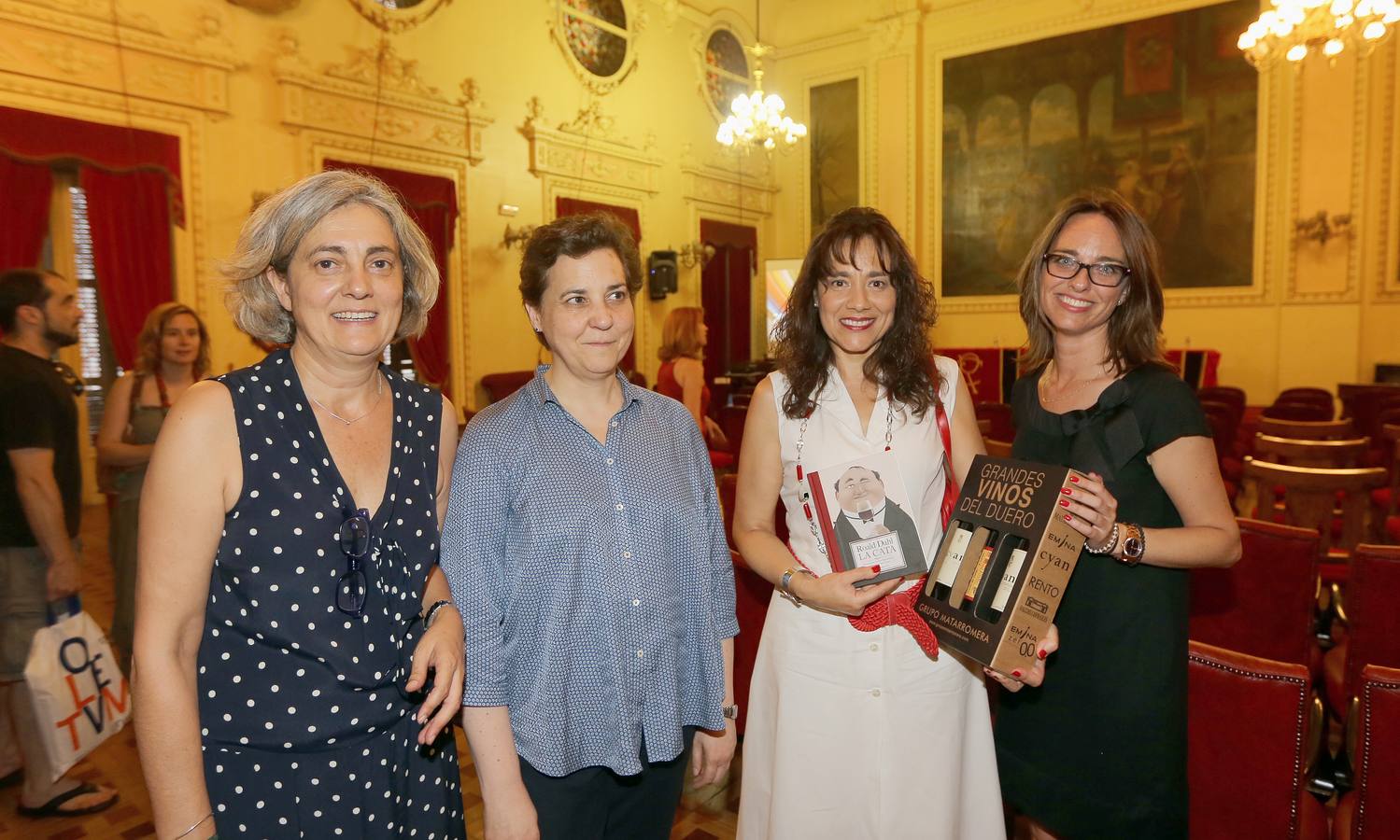 Iban Barrenetxea, en el Aula de Cultura de El Norte de Castilla