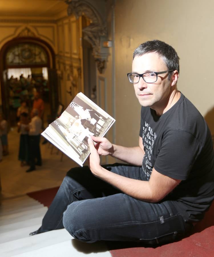 Iban Barrenetxea, en el Aula de Cultura de El Norte de Castilla