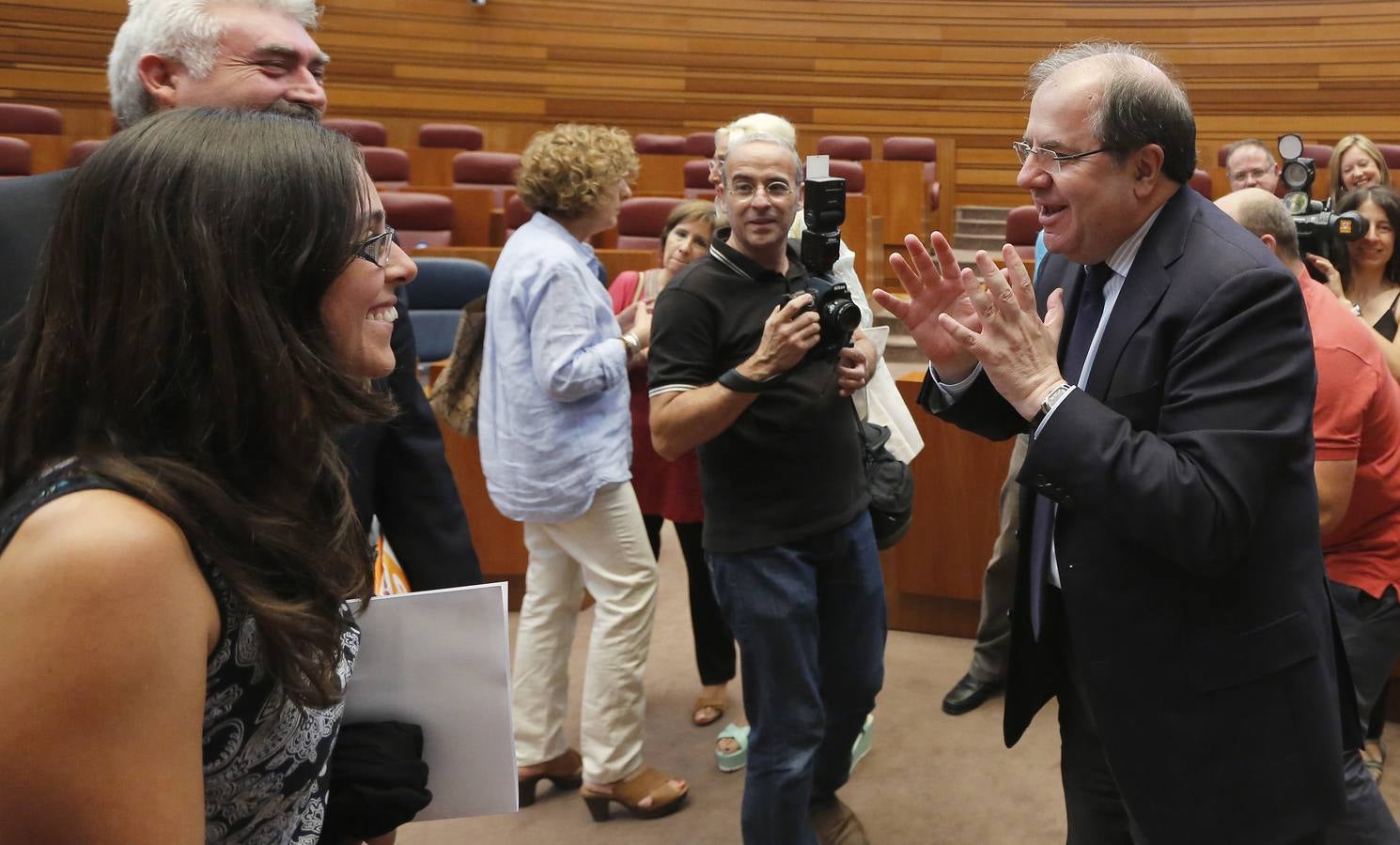 Juan Vicente Herrera, elegido presidente de la Junta por quinta vez (2)