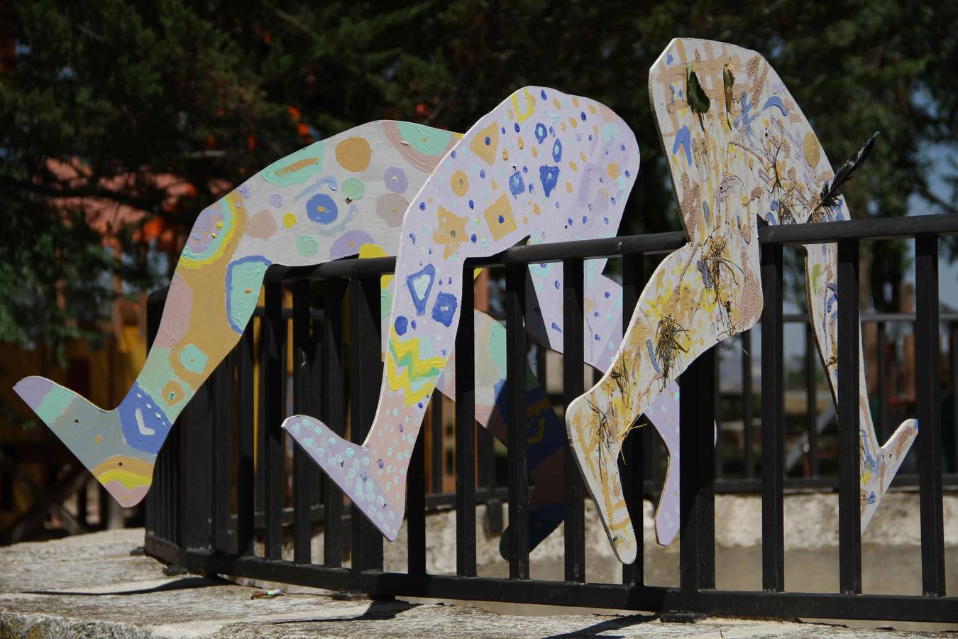 El artista vallisoletano Francisco Mateos participa en la XXI Semana Infantil de Peñafiel