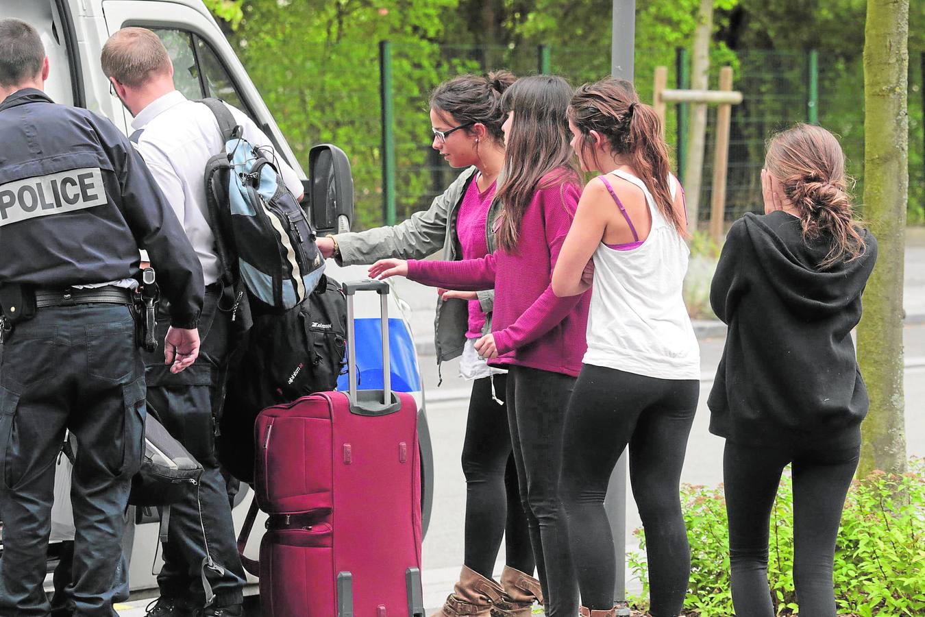 Accidente de un autobús español en Francia