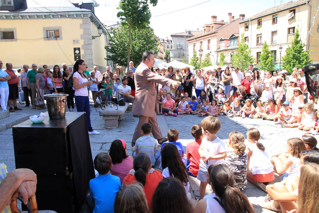 El Real Sitio (Segovia) disfruta por arte de magia