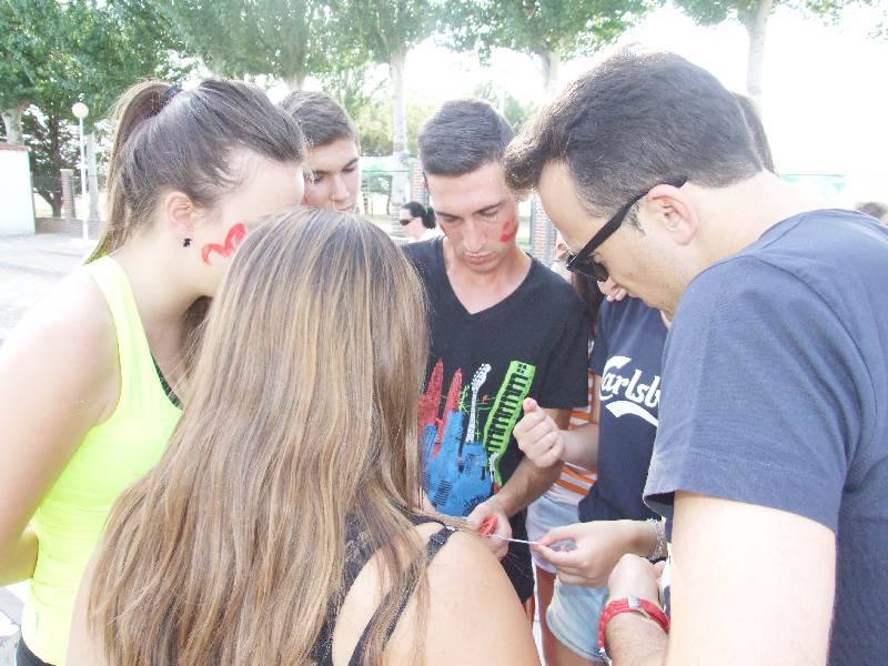 Juegos en las fiestas de Palaciosrubios (Salamanca) 2/2