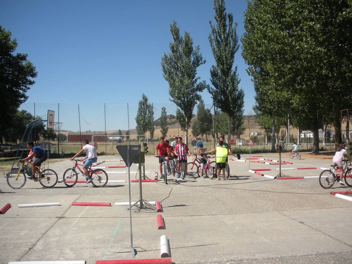 Jornada de educación vial en Castrodeza (Valladolid)