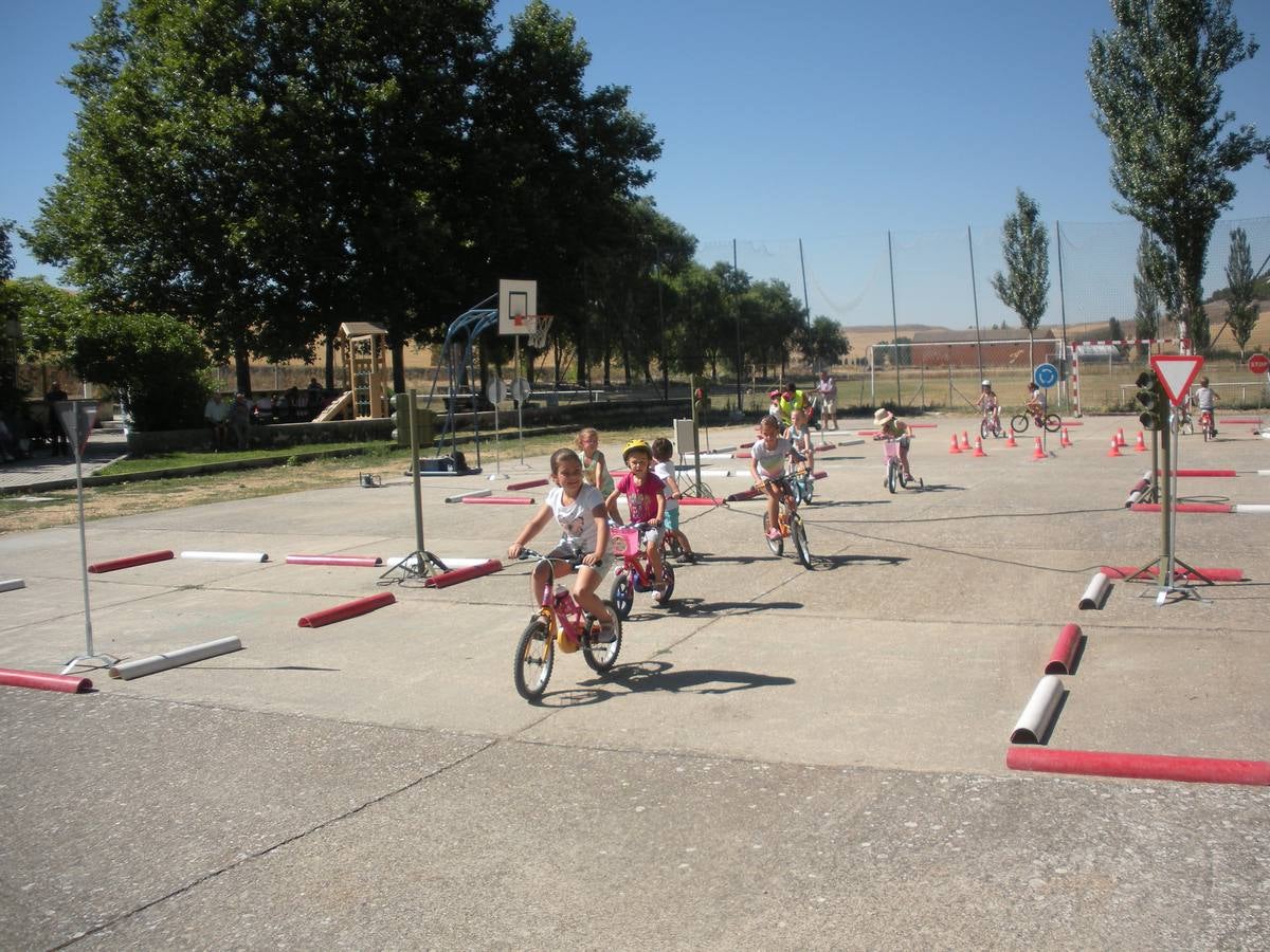 Jornada de educación vial en Castrodeza (Valladolid)