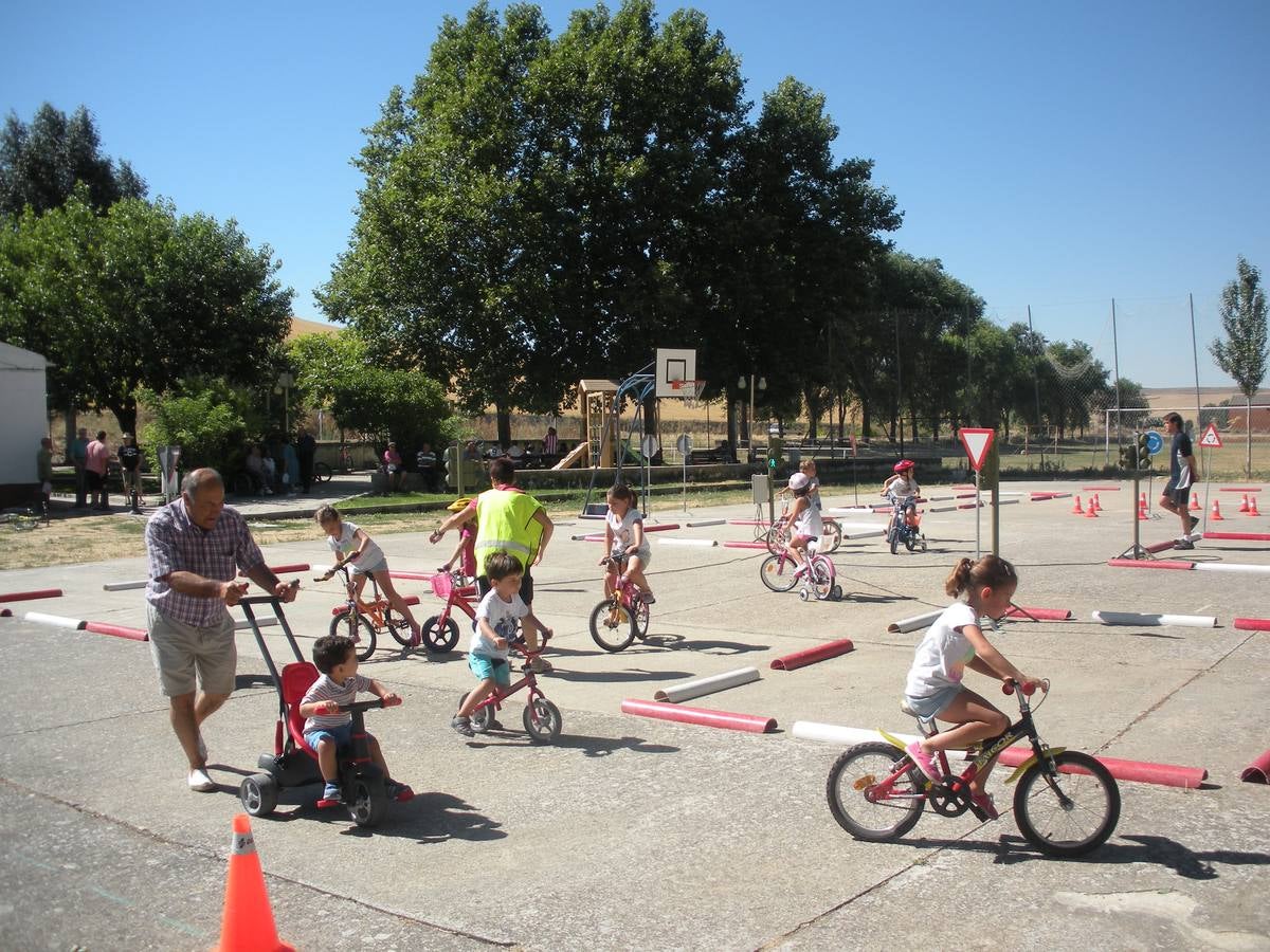 Jornada de educación vial en Castrodeza (Valladolid)