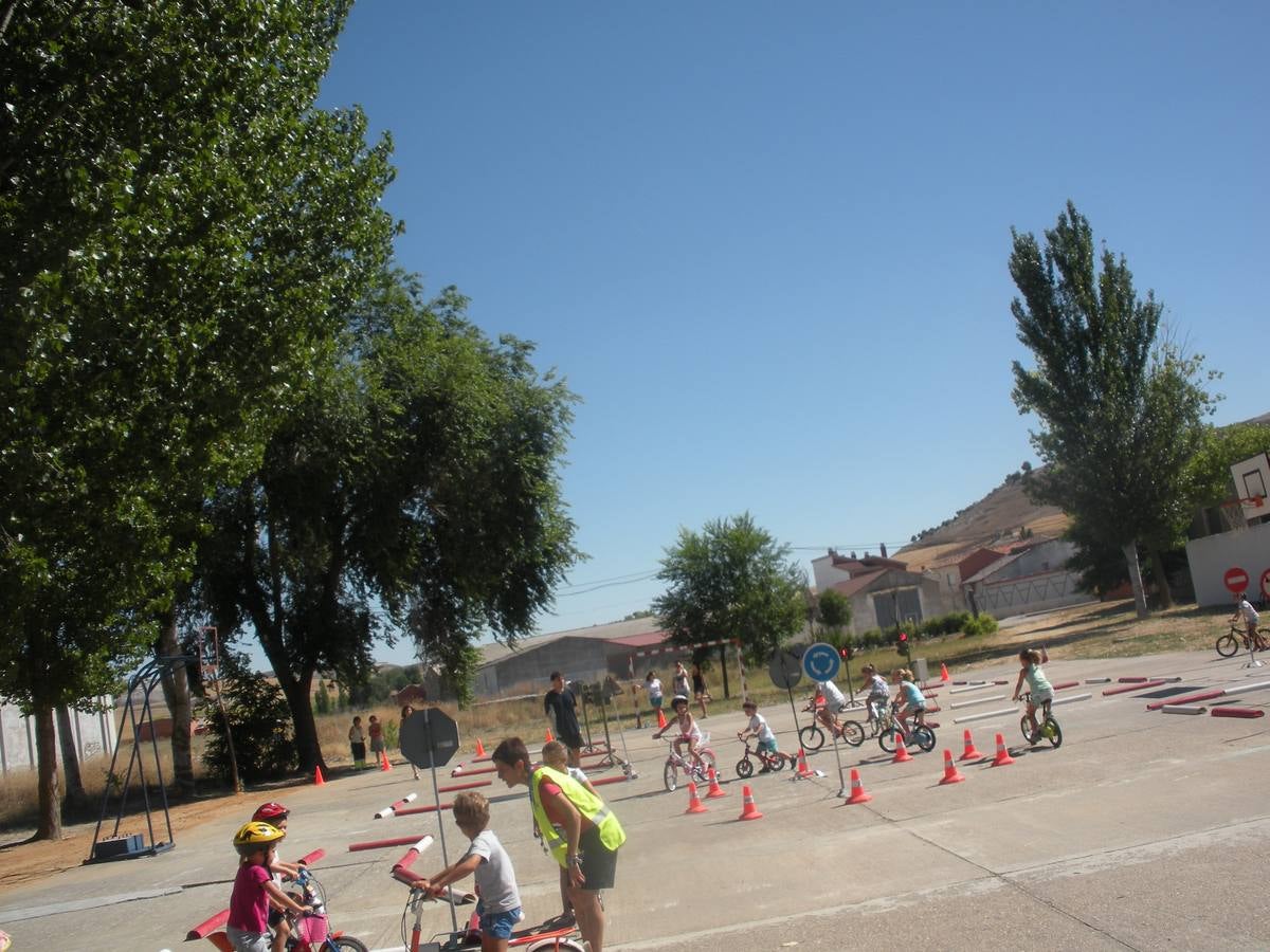 Jornada de educación vial en Castrodeza (Valladolid)