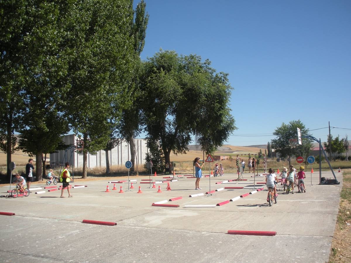 Jornada de educación vial en Castrodeza (Valladolid)