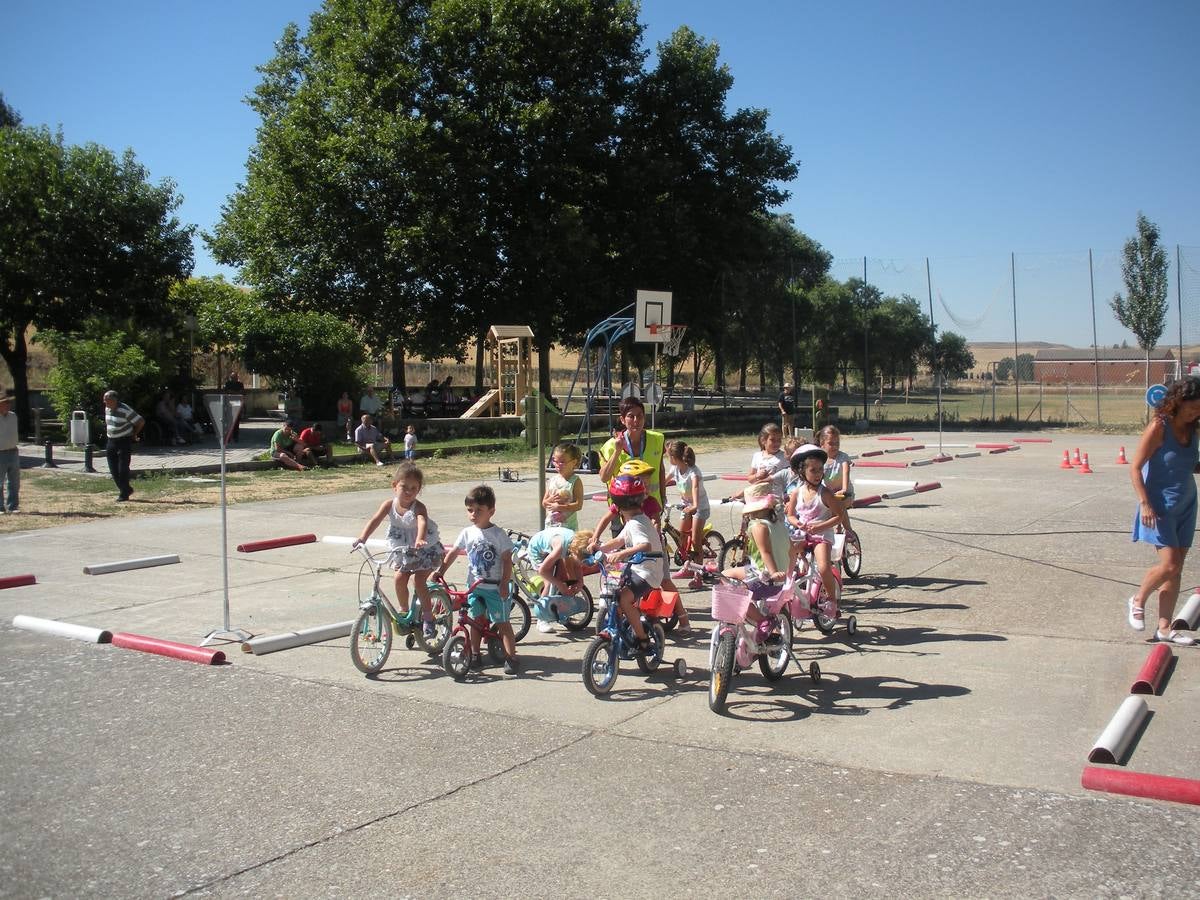 Jornada de educación vial en Castrodeza (Valladolid)