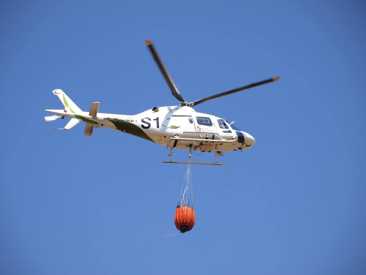 Incendio en Cepeda (Salamanca) 1/2