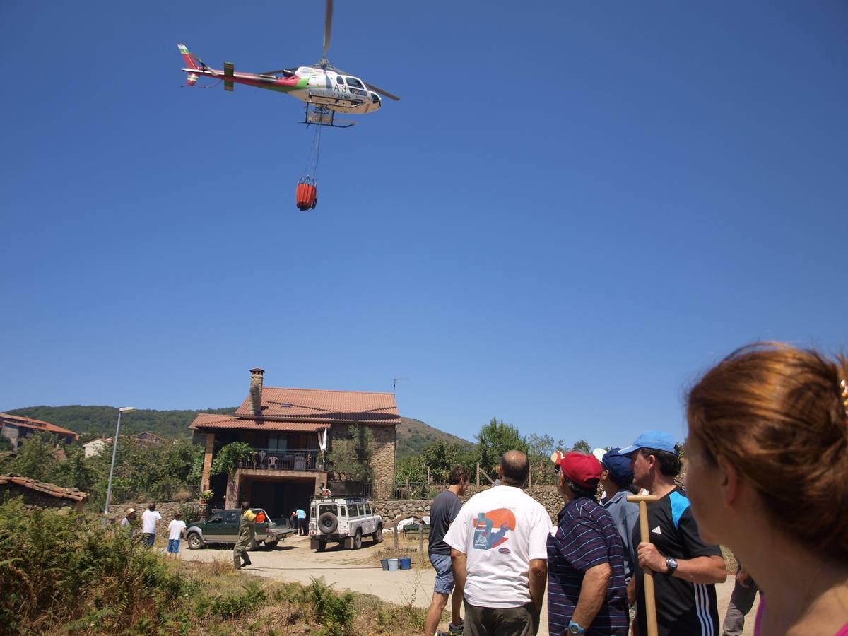 Incendio en Cepeda (Salamanca) 1/2