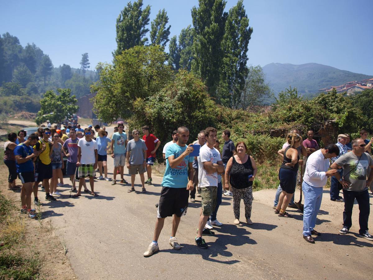 Incendio en Cepeda (Salamanca) 1/2