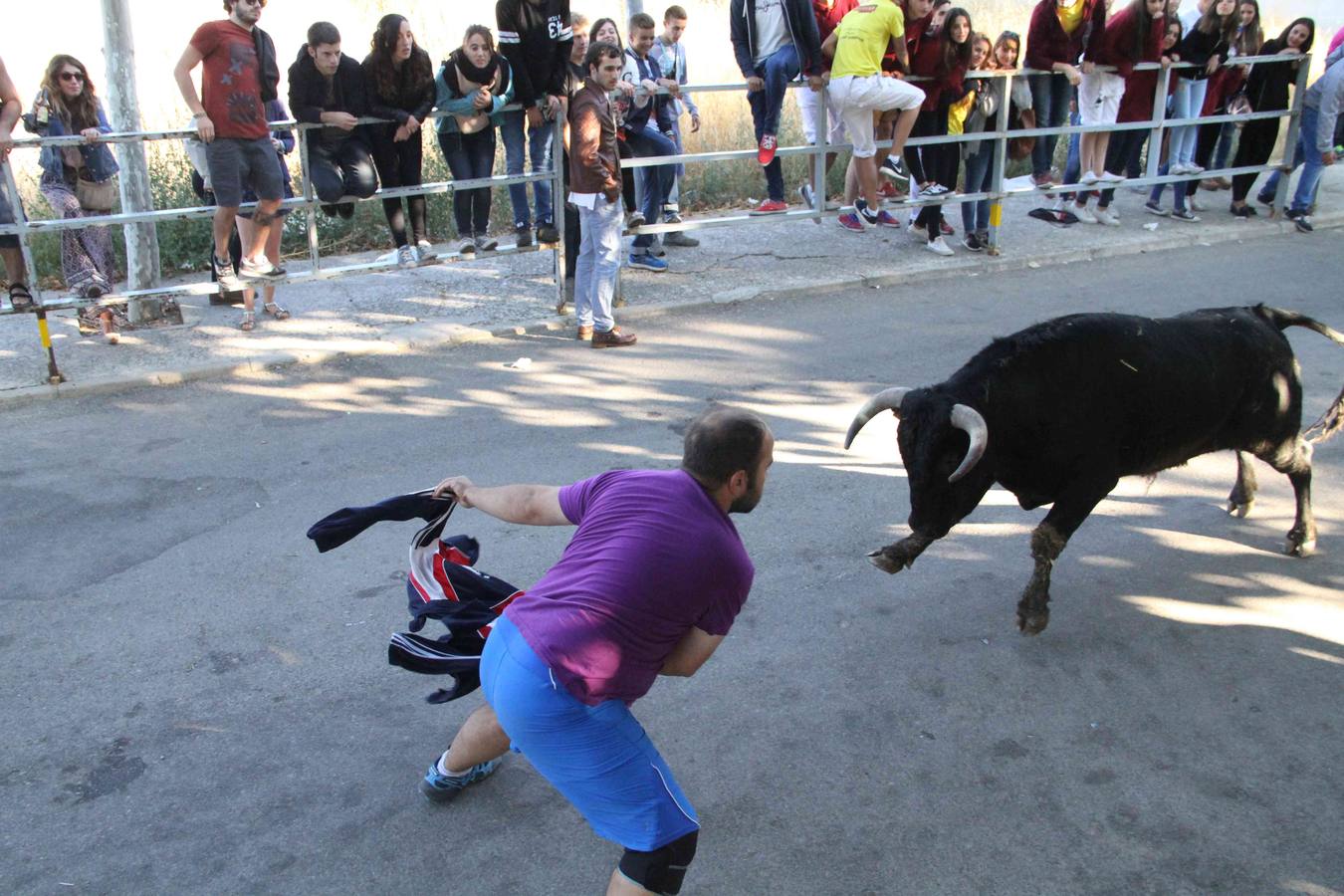 Encierro y capea en Campaspero (Valladolid) 2/2