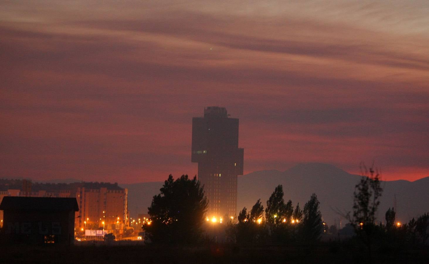 Incendio en Villafranca de El Bierzo (León)