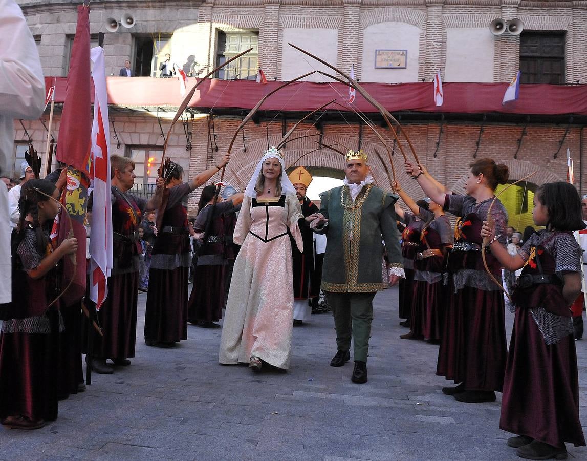 Fernando Cayo inaugura la Feria Renacentista de Medina del Campo