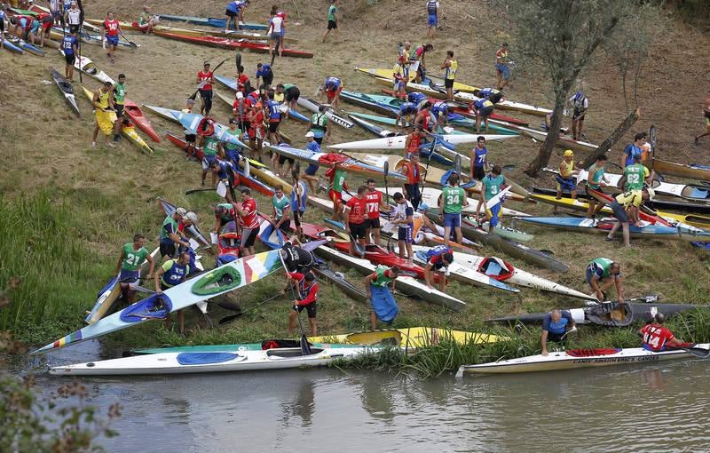 Descenso en piraguas por el Río Pisuerga en Alar del Rey